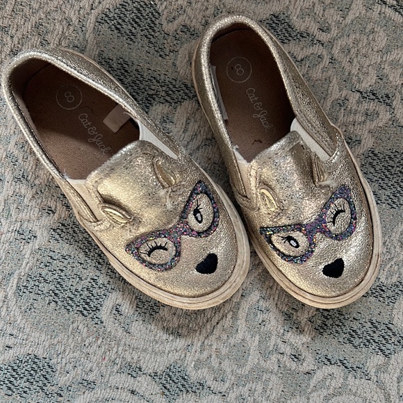 Cat & Jack Other - Girls Slip On Sneakers - Size 8